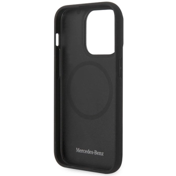 Etui Mercedes Dynamic Line na iPhone 14 Pro - czarne