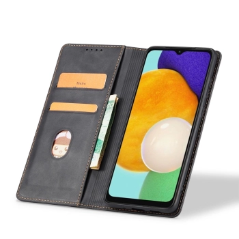 Magnet Fancy Case etui do Samsung Galaxy A13 5G pokrowiec portfel na karty kartę podstawka czarny