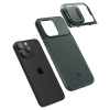 Etui Spigen Optik Armor Mag z MagSafe na iPhone 15 Pro - ciemnozielone