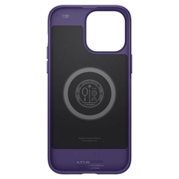 Etui Spigen Mag Armor na iPhone 14 Pro Max - fioletowe