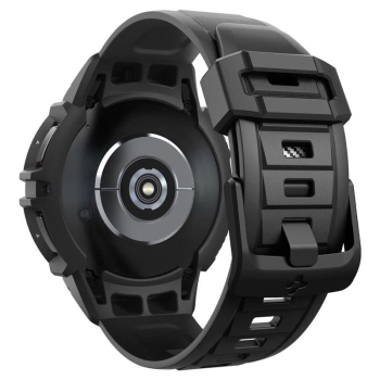 Etui z paskiem Spigen Rugged Armor Pro na Samsung Galaxy Watch 6 Classic (43 mm) - czarne