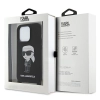 Etui Karl Lagerfeld Crossbody Silicone Ikonik do iPhone 15 Pro - czarne