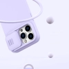 Nillkin CamShield Magnetic Silicone Case etui iPhone 14 Pro Max magnetyczny MagSafe pokrowiec z osłoną na aparat niebieski