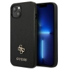 Etui Guess Saffiano 4G Small Metal Logo na iPhone 13 mini - czarne