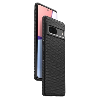 Etui Spigen Liquid Air na Google Pixel 7 - czarny mat