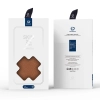 Dux Ducis Skin X2 etui Samsung Galaxy S23 pokrowiec z klapką portfel podstawka brązowe