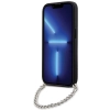 Etui Karl Lagerfeld Saffiano Monogram Chain na iPhone 14 Pro Max - czarne