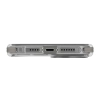 Etui UNIQ Combat Magclick Charging do iPhone 15 Pro - szare