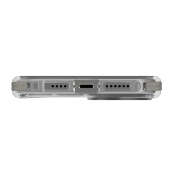 Etui UNIQ Combat Magclick Charging do iPhone 15 Pro - szare
