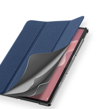 Etui z funkcją smart sleep Dux Ducis Domo do tabletu Lenovo Tab P12 12.7'' - niebieskie