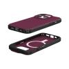 Etui UAG Civilian MagSafe do iPhone 15 Pro - purpurowe