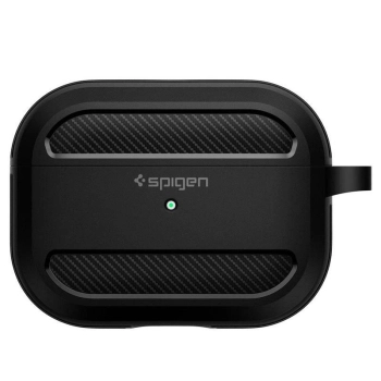 Etui Spigen Rugged Armor na Apple AirPods Pro 1 - czarny mat