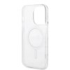 Etui Guess Marble MagSafe na iPhone 14 Pro Max + ładowarka indukcyjna - czarne