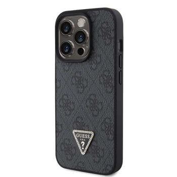 Etui Guess Crossbody 4G Metal Logo do iPhone 15 Pro - czarne