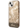 Etui Guess Porcelain Collection na iPhone 14 Plus - beżowe