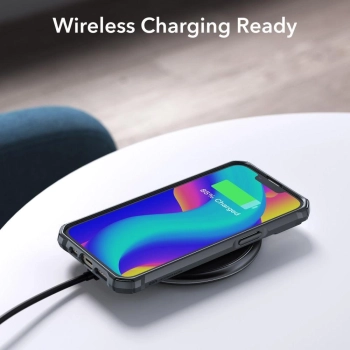 Etui ESR Air Armor na iPhone 14 Plus - przezroczysto-czarne