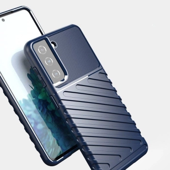 Thunder Case etui Samsung Galaxy A14 5G silikonowy pancerny pokrowiec niebieskie