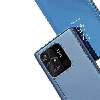 Clear View Case etui Xiaomi Redmi 10C pokrowiec z klapką czarne