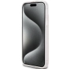 Etui Guess IML 4G Gold Stripe na iPhone 15 / 14 / 13 - różowe