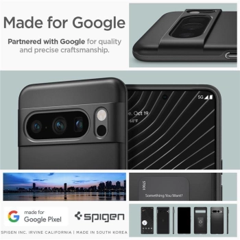 Etui Spigen Thin Fit na Google Pixel 8 Pro - czarne