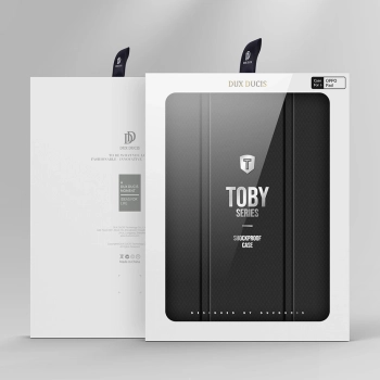 Dux Ducis Toby pancerne etui z klapką Smart Case do Oppo Pad z uchwytem na rysik czarny