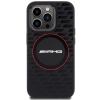Etui AMG Silicone Carbon Pattern MagSafe na iPhone 15 Pro Max - czarne