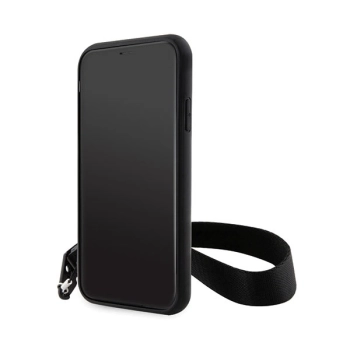 Etui Karl Lagerfeld Monogram Losange Saffiano na iPhone 11 / Xr - czarne