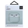 Etui UNIQ Lino na AirPods 3 - zielone