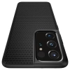 Etui Spigen Liquid Air na Samsung Galaxy S21 Ultra - czarny mat