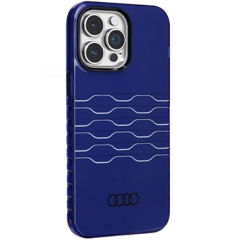 Etui Audi IML MagSafe na iPhone 14 Pro Max - niebieskie