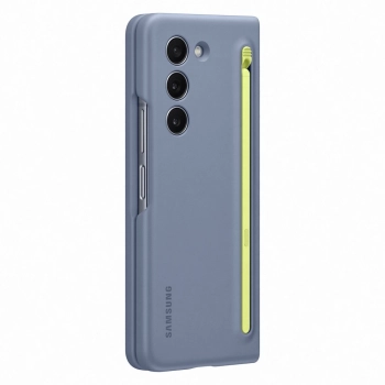 Etui silikonowe do Samsung Galaxy Z Fold 5 Slim Case + rysik - niebieskie
