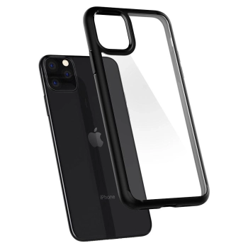 Etui Spigen Ultra Hybrid na iPhone 11 Pro Max - czarny mat