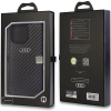 Etui Audi Carbon Fiber na iPhone 14 Pro Max - czarne