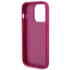 Etui Guess Strass Metal Logo do iPhone 15 Pro - różowe