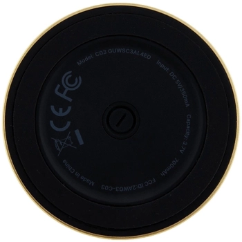 Głośnik Bluetooth Guess Magnetic Script Metal - złoty