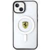 Etui Ferrari Outline MagSafe na iPhone 14 - przezroczyste