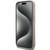 Etui Guess 4G Triangle Metal Logo na iPhone 15 / 14 / 13 - białe