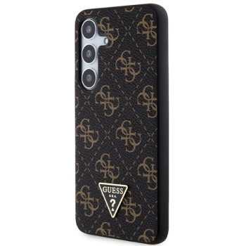 Etui Guess 4G Triangle na Samsung Galaxy S24+ - czarne