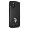 Etui U.S. Polo Assn. Horses Logo na iPhone 13 mini - czarne