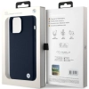 Etui BMW Silicone Metal Logo na iPhone 15 Pro Max - granatowe