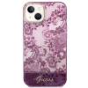 Etui Guess Porcelain Collection na iPhone 14 Plus - fuksjowe