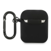 Etui AMG Silicone Big Logo na AirPods - czarne