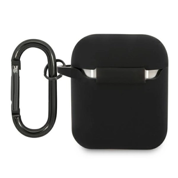 Etui AMG Silicone Big Logo na AirPods - czarne