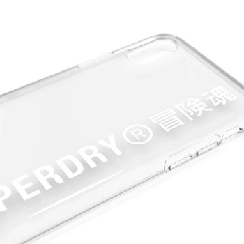 Etui SuperDry Snap na iPhone X / Xs - białe