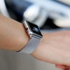 Magnetic Strap pasek do Watch 6 / 5 / 4 / 3 / 2 / SE (40mm / 38mm) magnetyczna opaska bransoleta bransoletka czerwony