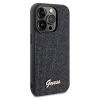 Etui Guess Disco Metal Script na iPhone 14 Pro - czarne