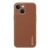 Dux Ducis Yolo etui iPhone 14 Plus elegancki pokrowiec ze skóry ekologicznej brązowy