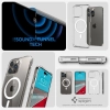 Etui Spigen Ultra Hybrid Mag z MagSafe na iPhone 14 Pro - przezroczysto-białe
