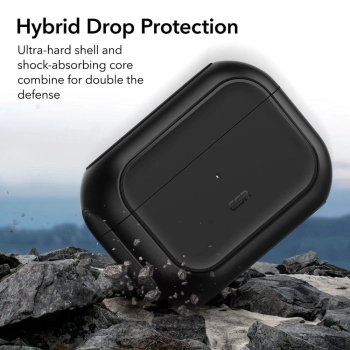 ESR Orbit Halolock z MagSafe na Apple AirPods Pro 1 / 2 - czarne