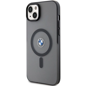 Etui BMW Signature MagSafe na iPhone 14 Plus - czarne